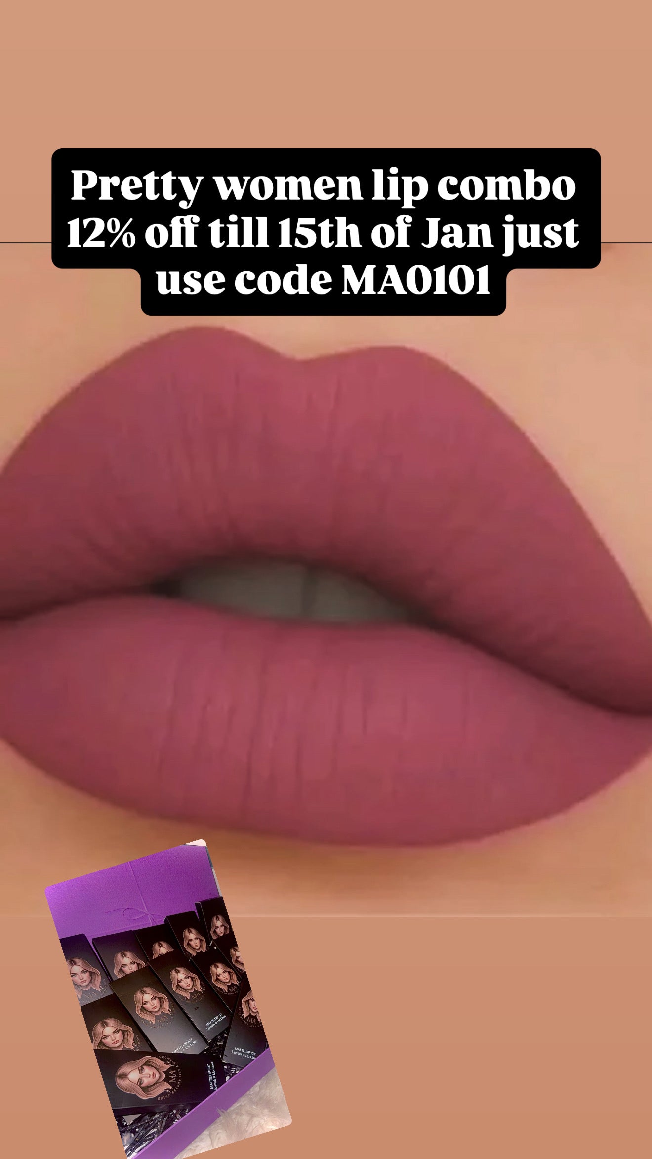 MA shine bright like a diamond Matte lip combo