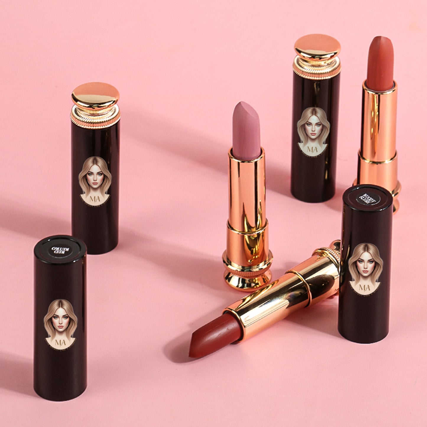 MA Shine bright like a diamond red lipstick