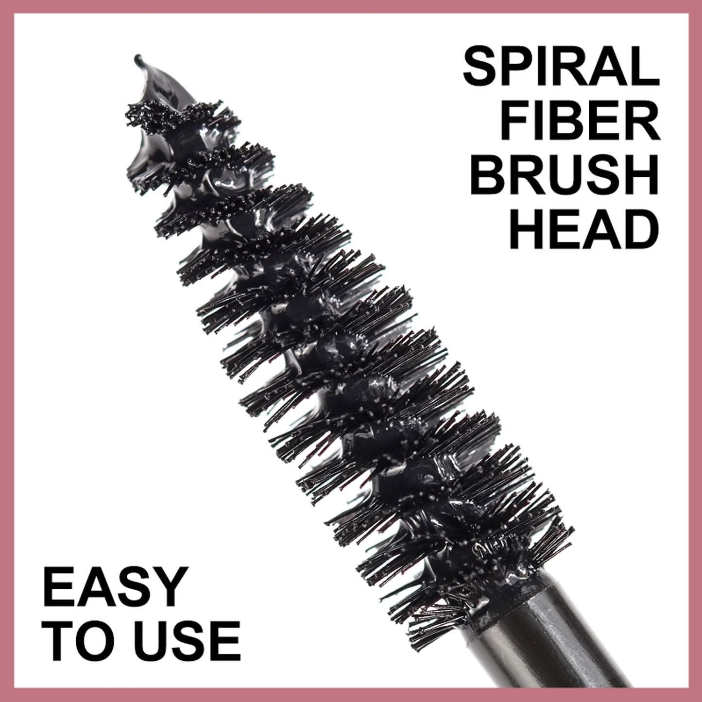 MA "Shine Bright Like a Diamond" Waterproof Mascara – Intense Black, Smudge-Free, Oil-Free