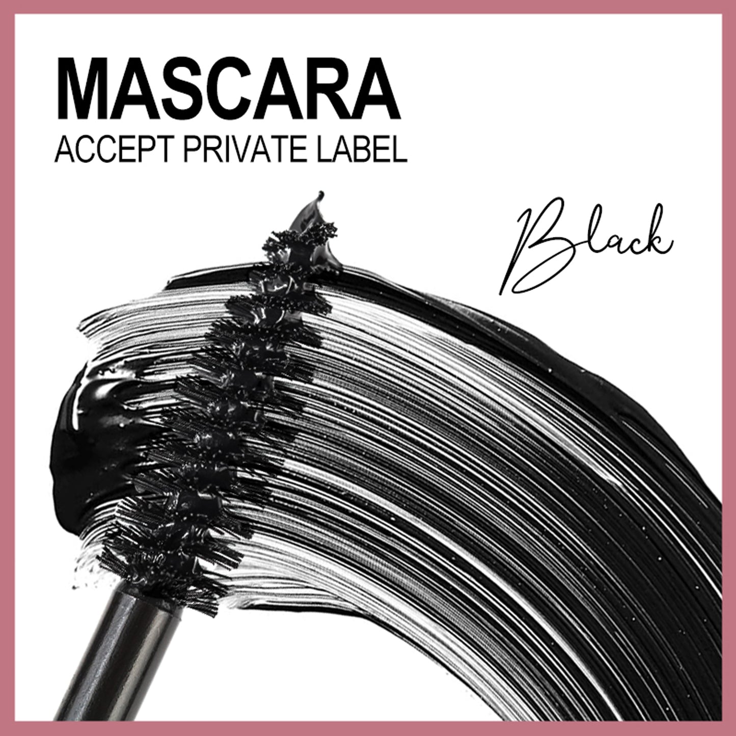 MA "Shine Bright Like a Diamond" Waterproof Mascara – Intense Black, Smudge-Free, Oil-Free