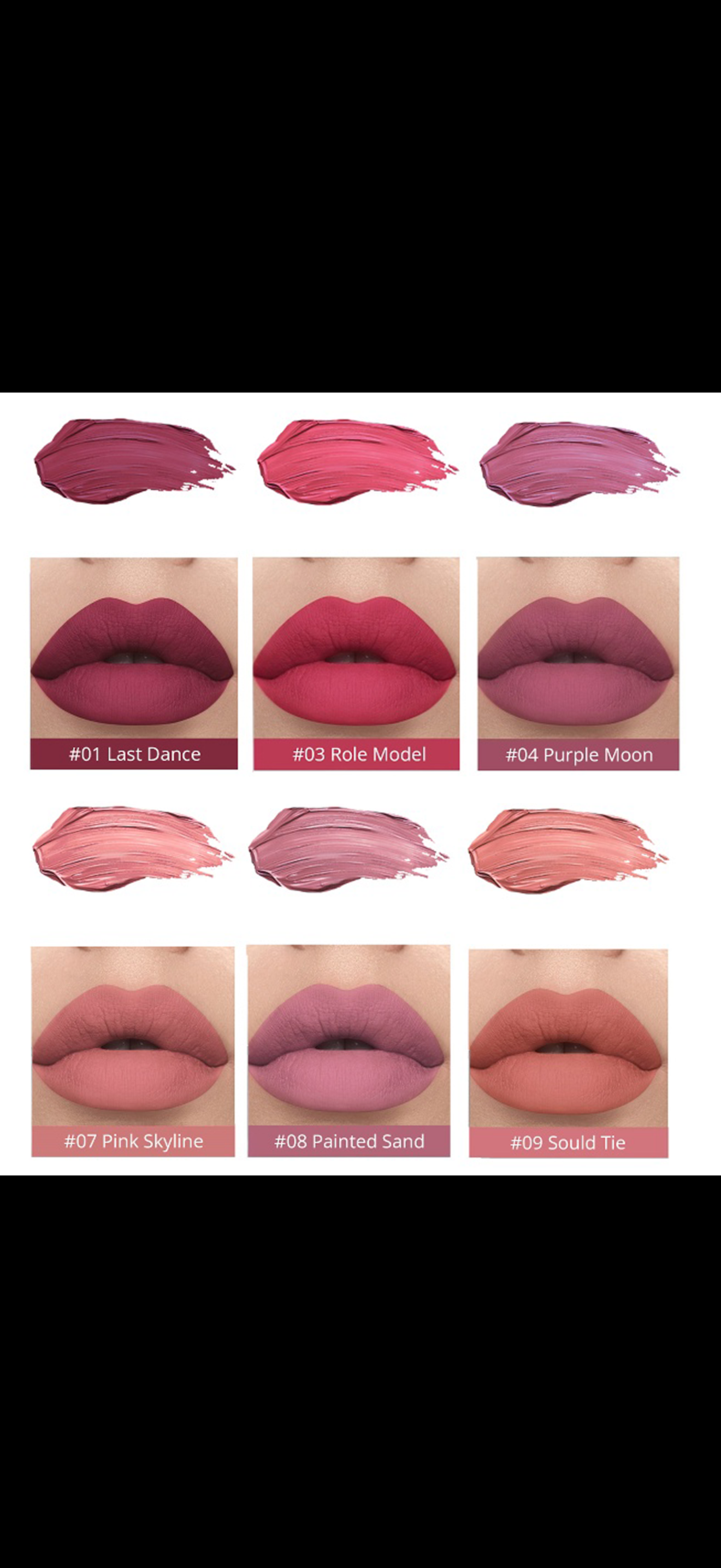 MA lipsticks sets - 24 hours wear