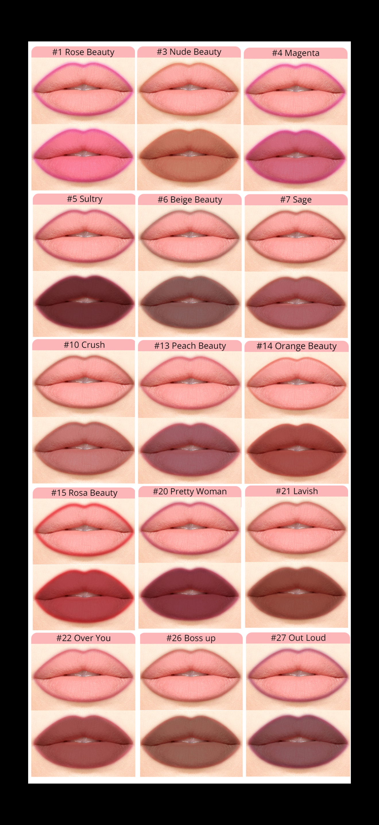 MA shine bright like a diamond Matte lip combo