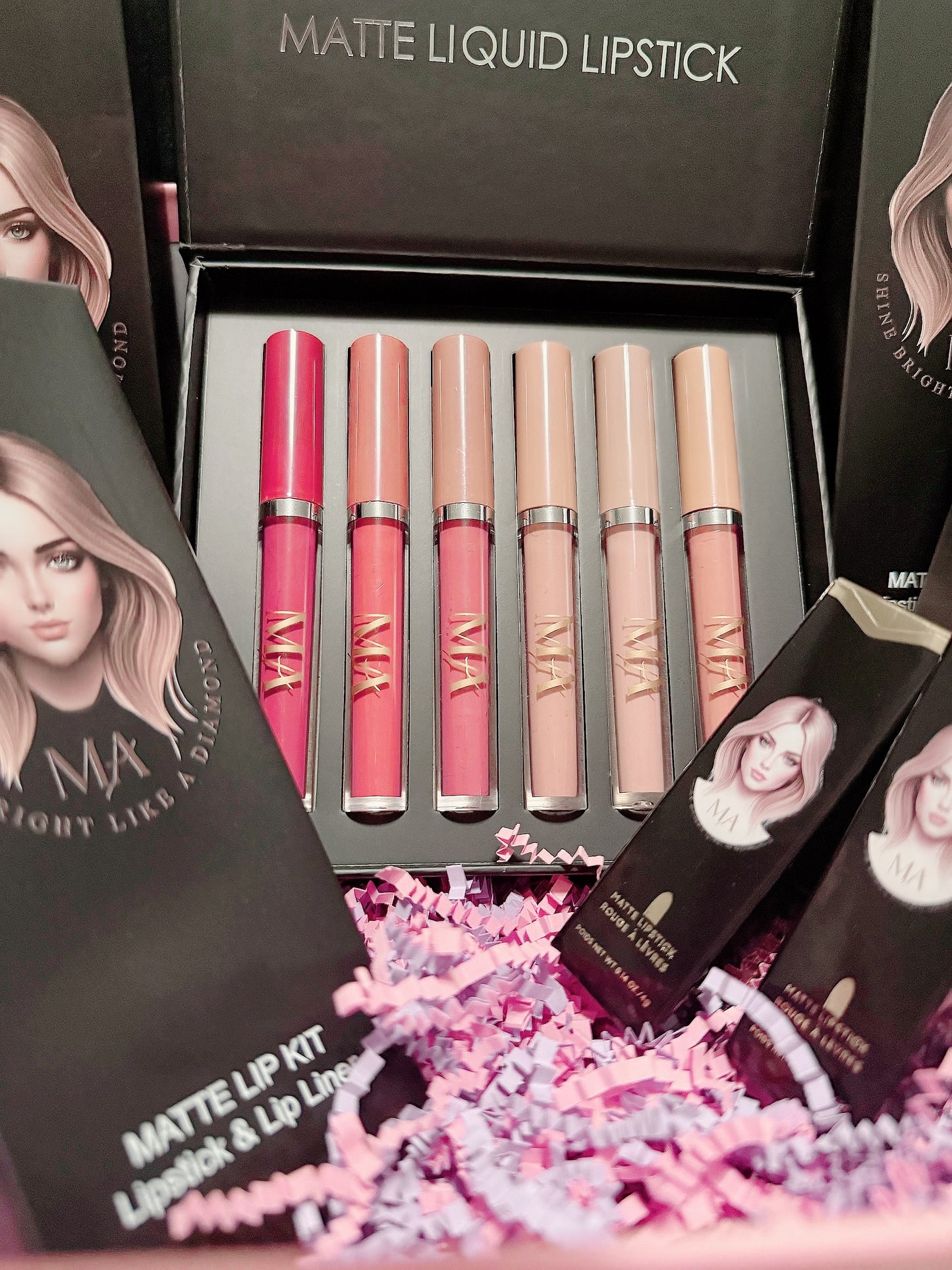 MA lipsticks sets - 24 hours wear