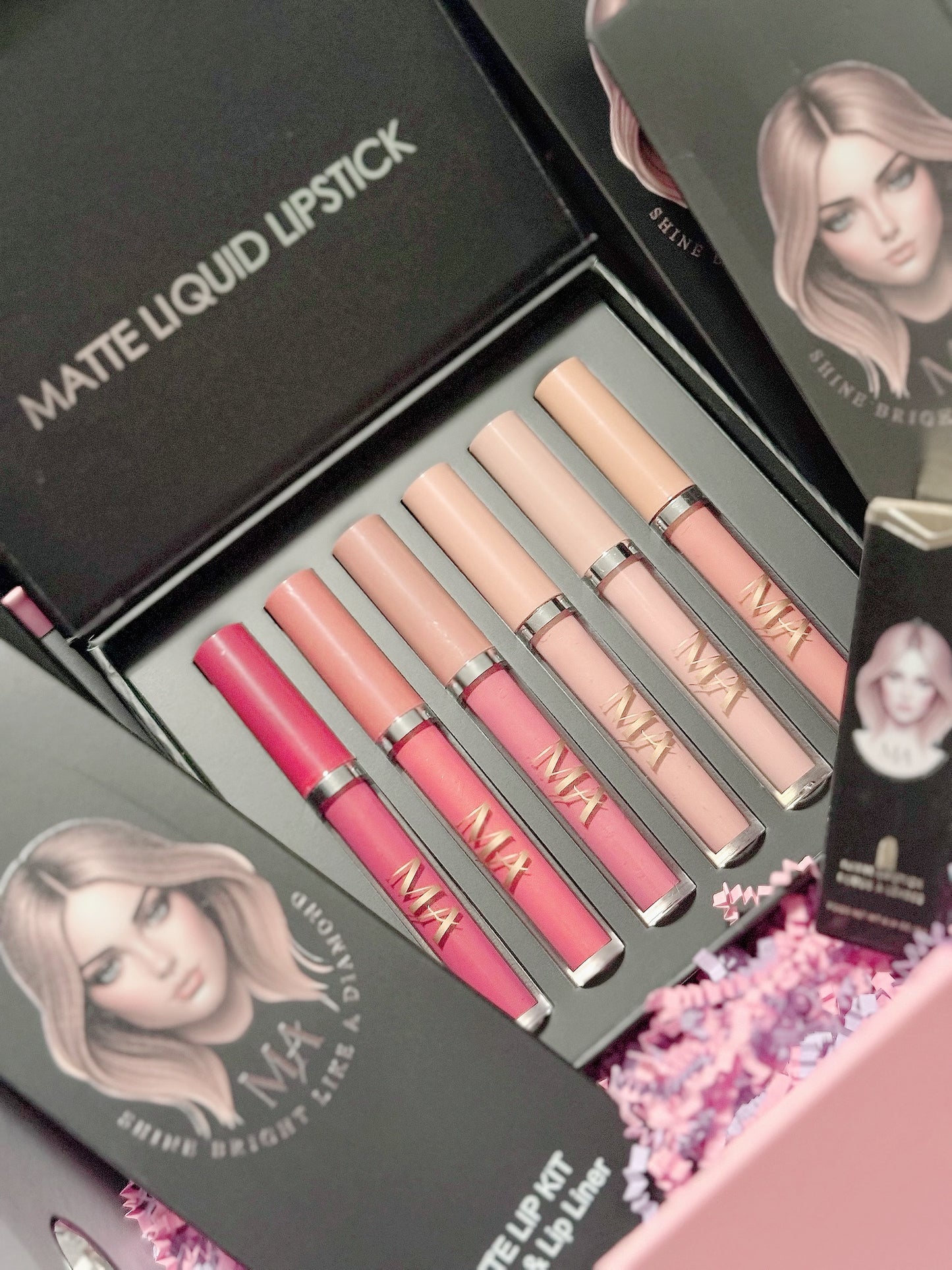 MA lipsticks sets - 24 hours wear