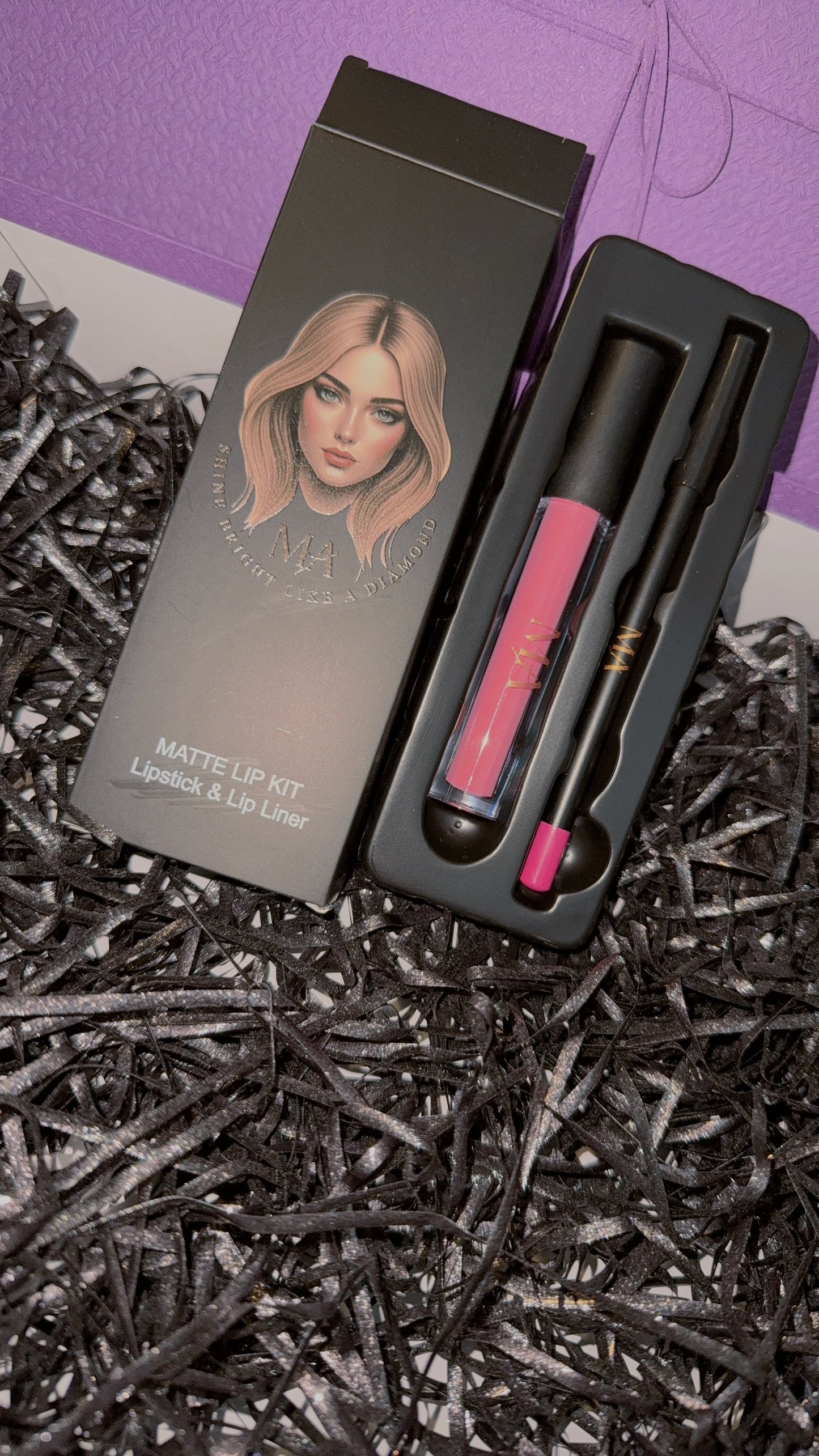 MA shine bright like a diamond Matte lip combo