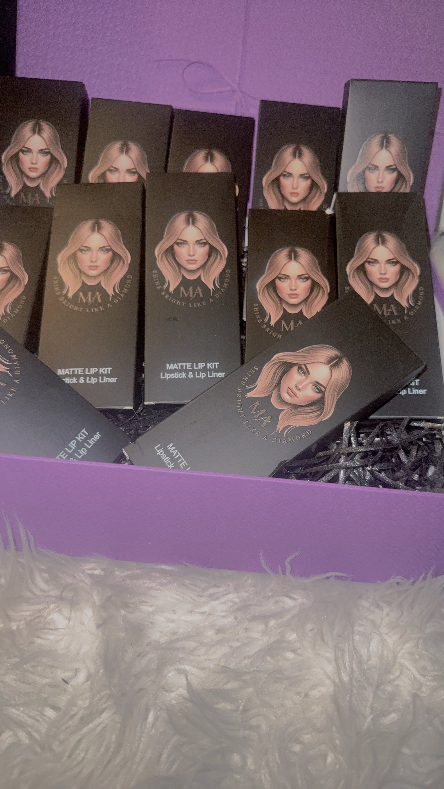 MA shine bright like a diamond Matte lip combo